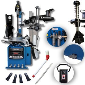Montażownica do opon kół Automatyczna MELL WRS 500 10"-26" 230V + ramię Run Flat MELL PRO
