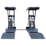 Podnośnik nożycowy naposadzkowy bez kotwienia 4T 1600mm 230V adaptery N40SP Bestlift