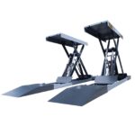 Podnośnik nożycowy naposadzkowy bez kotwienia 4T 1600mm 230V adaptery N40SP Bestlift