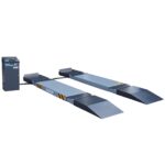 Podnośnik nożycowy naposadzkowy bez kotwienia 4T 1600mm 230V adaptery N40SP Bestlift
