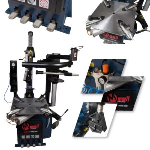 Montażownica do opon kół Automatyczna MELL WRS 500 10"-26" 230V + ramię Run Flat MELL PRO